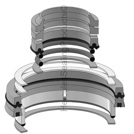 Allis Chalmers - After Market Parts Hydraulic Cylinder Repair Kit- 1-7/8 X 2-5/8, 2 STAGES 4914917